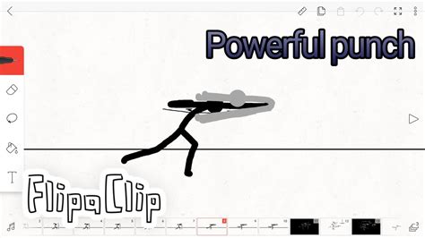 How To Animate A Powerful Stick Fight Punch On Flipaclip Youtube