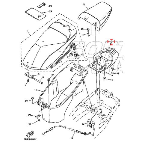 Maniglione Della Sella Per Yamaha Majesty E Mbk Skyliner Sarrimot