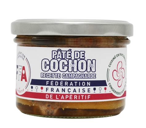 Article Federation Francaise De Laperitif Pate De Cochon 170g