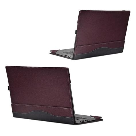 Buy PU Leather Laptop Case For HP Spectre X360 13 AW 13 3 Wine Red At