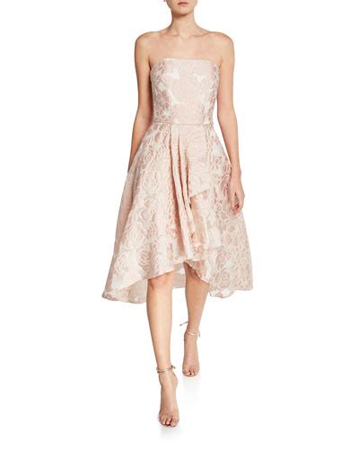 Strapless Polyester Dress Neiman Marcus