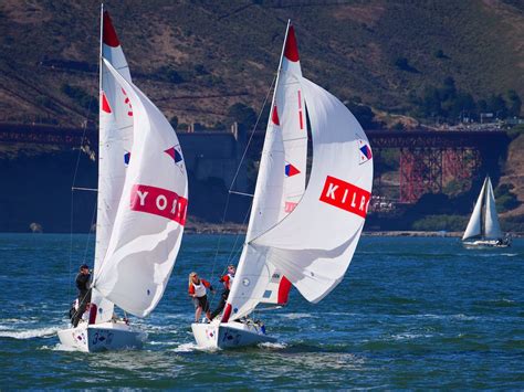 Racers On Tempest Racing Sailboats From San Francisco Yacht Club · Free