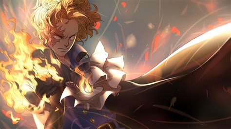 Sabo Flame One Piece K Wallpaper