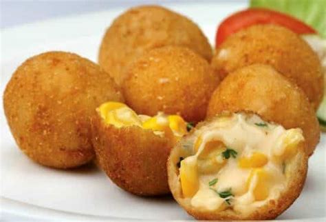 Cheese Corn Balls Recipe