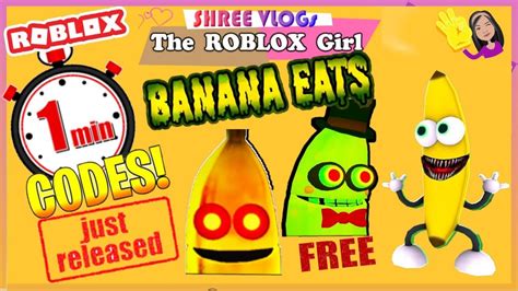 ROBLOX Banana Eats Codes In 60 Seconds Codes Quests Update Codes