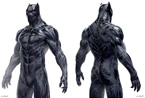 Black Panther Suit: Design Details and New Art - Heroic Hollywood