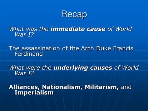 Ppt Underlying Causes Of World War I Powerpoint Presentation Free Download Id 1724481