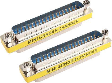 Meiriyfa Db37 37 Pin Gender Changer D Sub 37pin Male To Male Coupler