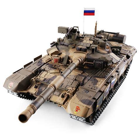 Heng Long 1 16 Russian T 90 RC Main Battle Tank Incl 2 4GHz Radio