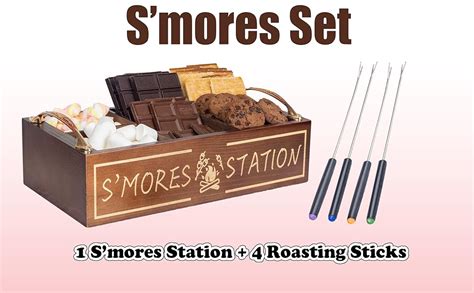 Amazon Extguds S Mores Station With Handles Sets 1 Smores Caddy 4