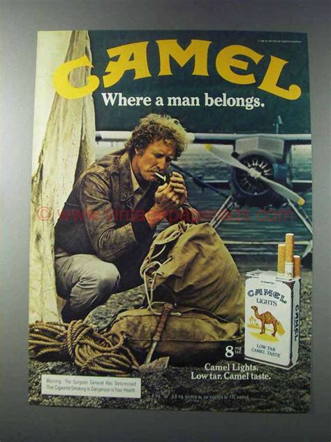 1981 Camel Cigarettes Ad - Man Belongs-DQ0189