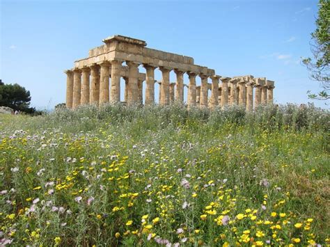 L histoire et la nature à Sélinonte Sicile Nature Histoire