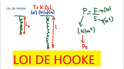 Physique Loi de Hooke et Pression Séance EB9 YouTube