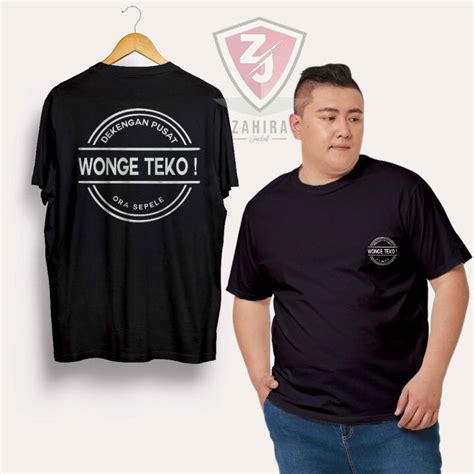 Kaos Dekengan Pusat Viral Wonge Teko Gus Iqdam Desain Exlusive Terbaru