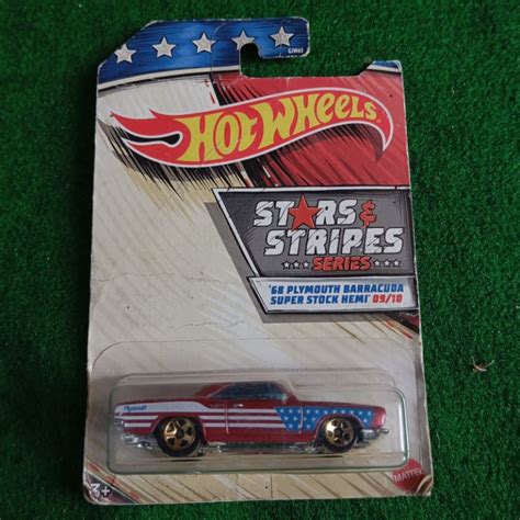 Jual Hot Wheels Hotwheels 68 Plymouth Barracuda Super Stock Hemi Edisi Seri Series Stars And