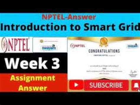 Smart Grid Basics To Adavanced Technologies Week Quiz