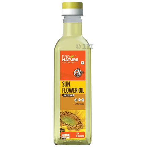 Pro Nature Organic Cold Pressed Sunflower Oil Buy Bottle Of 10 Ltr