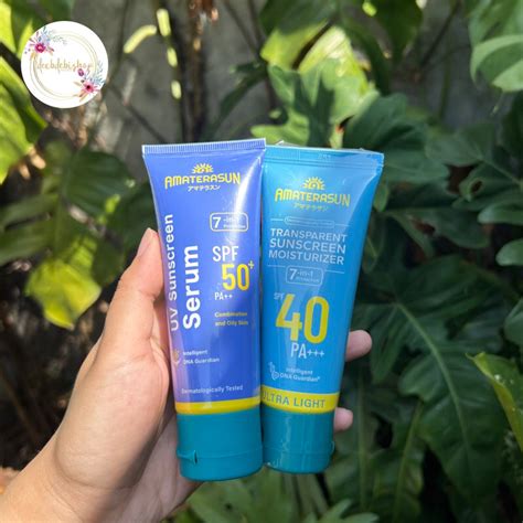 Jual Amaterasun Sunscreen Serum Spf Pa Transparent Sunscreen