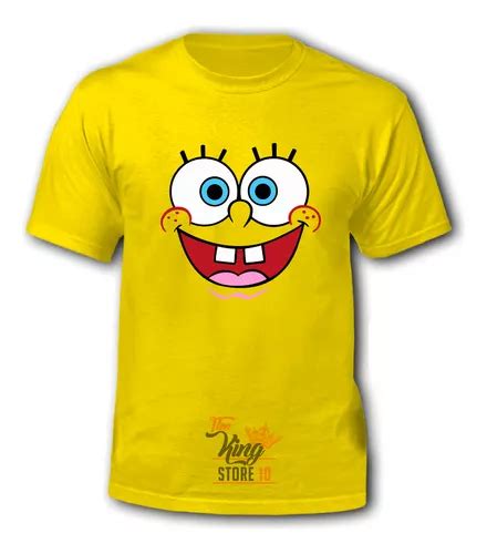 Polera Bob Esponja Sonriendo Serie Mar The King Store Cuotas Sin