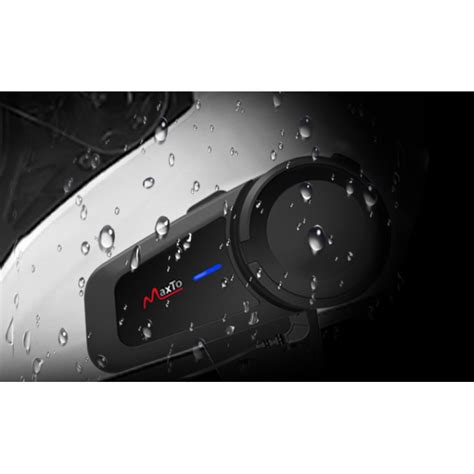 bluetooth intercom maxto  motozemcz
