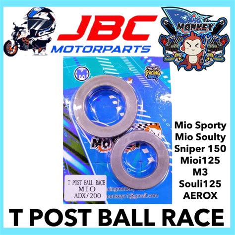 Racing Monkey T Post Ball Race Mio Xrm Sniper Nmax Aerox Raider Beat