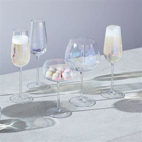 Bespoke Home LSA International Pearl Champagne Flute Set Of 4