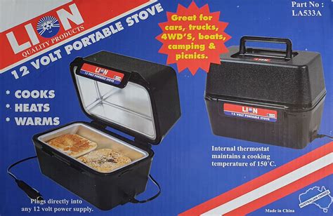 Lion 12 Volt Portable Oven Stove