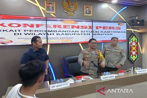 Oknum Perwira Polda Kalteng Tersangka Penembakan Di Desa Bangkal