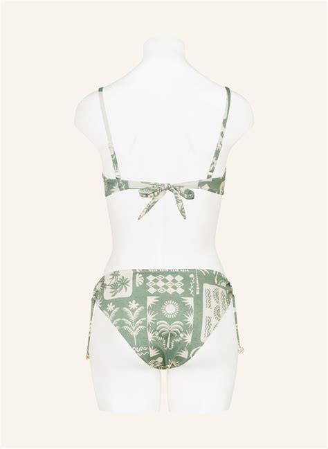 watercult Basic Bikini Hose RUSTIC MED in hellgrün creme