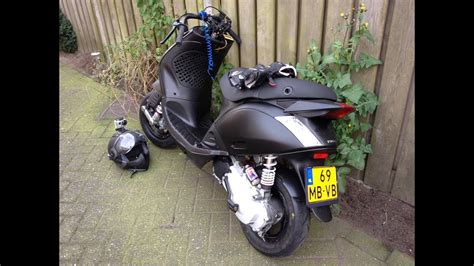 Eerste Keer De Weg Op Met De Twins Mhr Speed T Motorzip Youtube