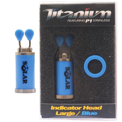 Solar Titanium Indicator Heads Large Tackle Addicts