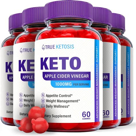 5 Pack True Ketosis True Ketosis Gummies True Ketosis