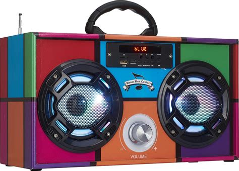 Wireless Express Mini Boombox Alto Falantes Led Alto Falante