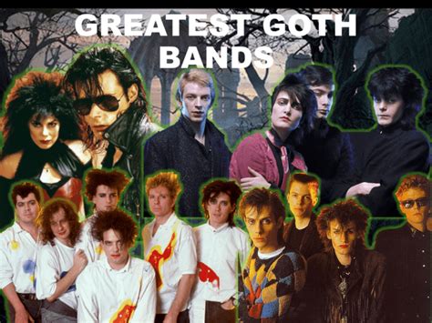 Goth Bands Best Gothic Bands Of All Time Spinditty