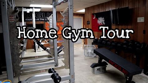 Home Gym Tour My Basement Gym Full Gym Tour YouTube