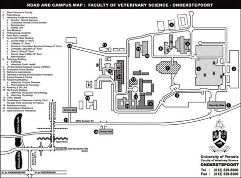 Rex Hospital Campus Map