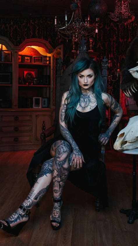 Ryan Ashley Marlarkey Tattoed Women Tattoed Girls Inked Girls Gothic