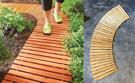 These Roll Out Wooden Walkways Set Up In Seconds For A Beautiful