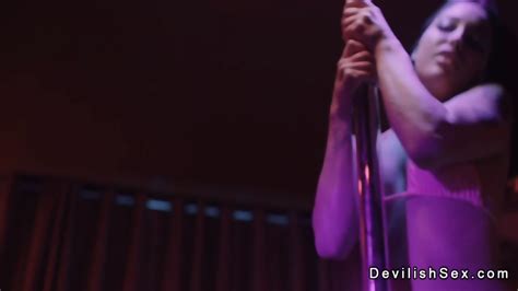 Petite Busty Brunette Babe Fucking Big Cock