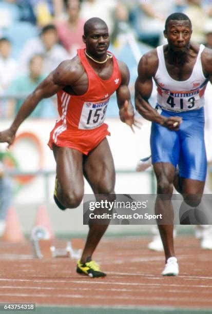 Ben Johnson The 1988 Summer Olympics Photos and Premium High Res ...