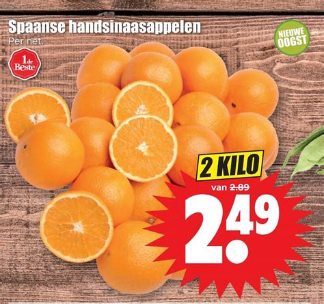 Spaanse Handsinaasappelen Kilo Aanbieding Bij Dirk