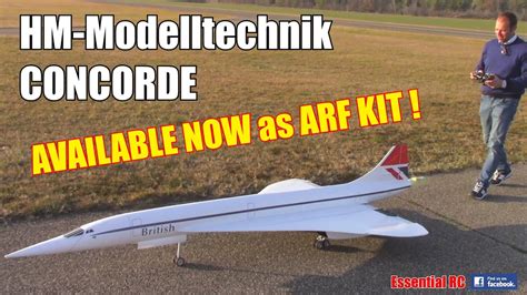 Hm Modelltechnik Rc Concorde Edf Turbine Available Now As Almost