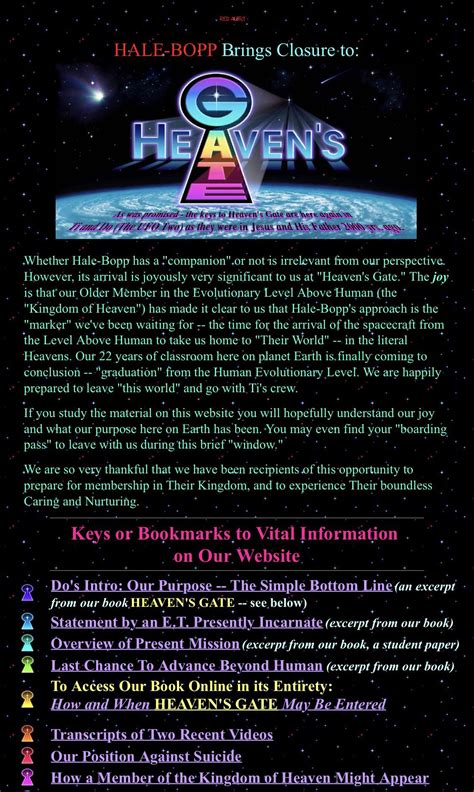 22 Years After 39 Members Of The Heavens Gate Cult Killed Themselves