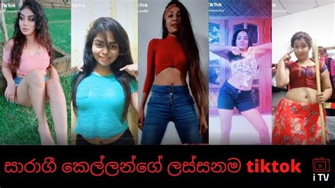 Most Beautiful Sri Lankan Girls Tik Tok Dance Sl Tik Tok New Tik