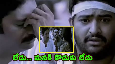 Prakash Raj And Jr Ntr Heart Touching Sentiment Scene Tfc Cinemalu