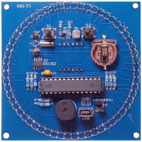 Chinese Electronics Products Tested 171 Tests Rotating Led Clock Kit