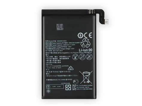 Huawei Cell Phone Battery Hb555591eew 4500mah1732wh 385v For Huawei