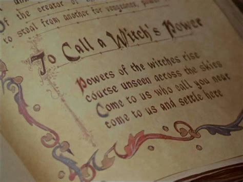 Call A Witch S Power Charmed Book Of Shadows Wiccan Spell Book Book