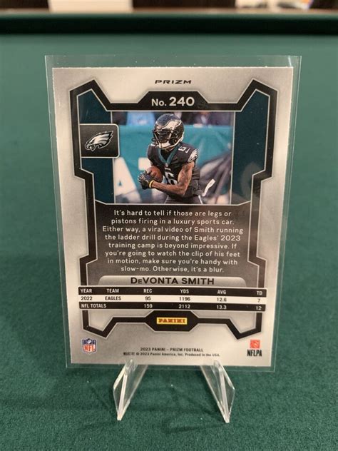 Panini Prizm Red White Blue Prizm Devonta Smith Eagles