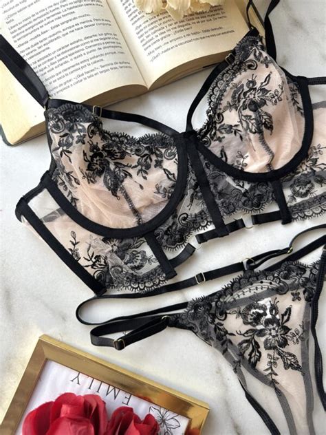 Set Lujuria Nude Lencer A Ropa Interior Y Accesorios En M Xico